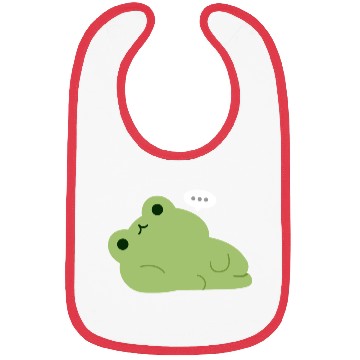 Discover Tired Frog Bibs