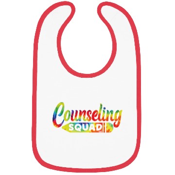 Discover School Counselor Tie Dye Bibs
