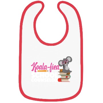Discover School Counselor Koala Koala-Fied Bibs