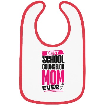 Discover School Counselor Mom Best School Bibs