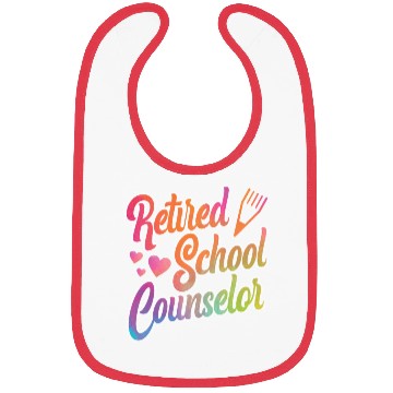 Discover School Counselor Retired Bibs