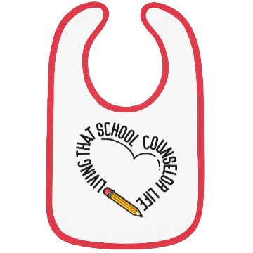 Discover School Counselor Heart Living That Bibs