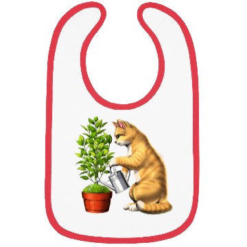 Discover Cat Watering Plants Bibs