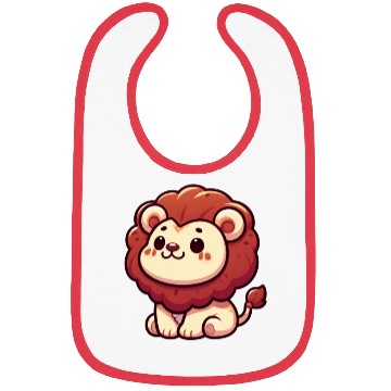 Discover Cute Lion Bibs