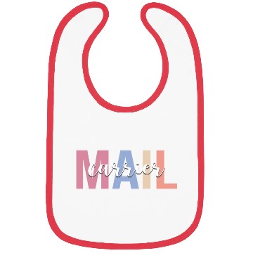 Discover Mail Carrier Postal Worker Mailman Bibs