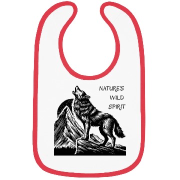 Discover Nature's Wild Spirit Series - Wolf Bibs