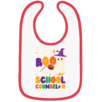 Discover School Counselor Halloween Ghost Bibs