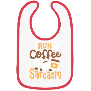 Discover Coffee and Sarcasm Bibs
