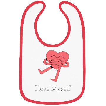 Discover I love myself Bibs