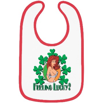 Discover Feeling Lucky Girl Bibs