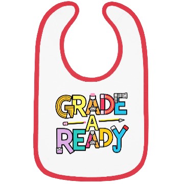 Discover Grade A Ready, Back to school art Bibs