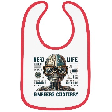 Discover NERD LIFE Embrace THE Circuitry Bibs