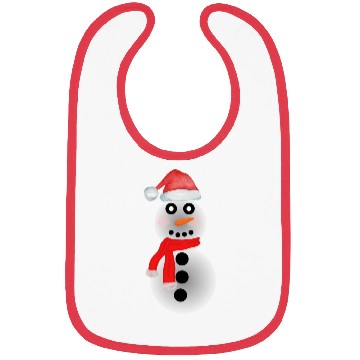 Discover Cute Snowman Bibs