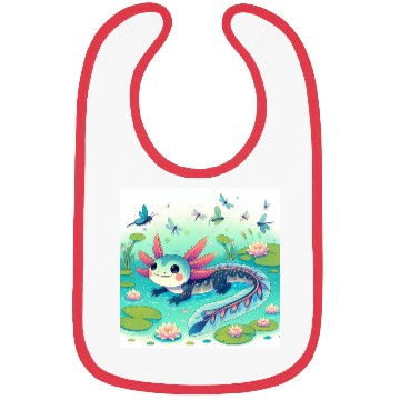 Discover The axolotl-aye-aye Bibs