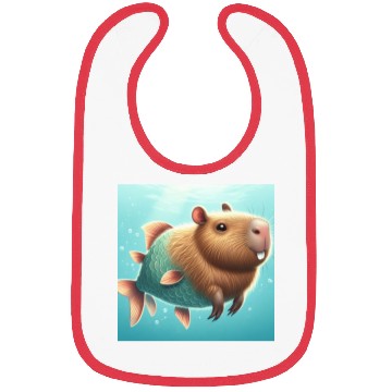 Discover The capybara-fish Bibs