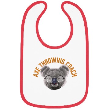 Discover Koalified Axe Throwing Coach Axe Thrower Funny Bibs