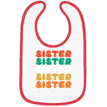 Discover Sister Family Bibs, Reunion Bibs