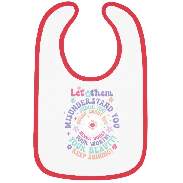Discover Let Them, Back To School Bibs,