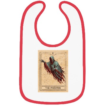 Discover Ghost Halloween Ghost Tarot Card Ghost Scary Ghost Bibs
