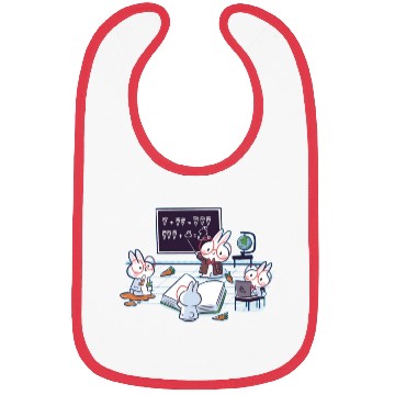 Discover Bunnies Math, Funny Back To School Bibs