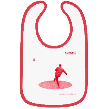 Discover Red White Knuckleball 18 Bibs