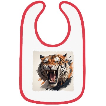 Discover Don't Make a Roaring Tiger Angry Bibs