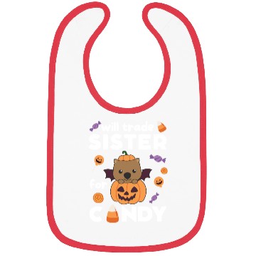 Discover Wombat Halloween Trade Sister For Candy Bibs