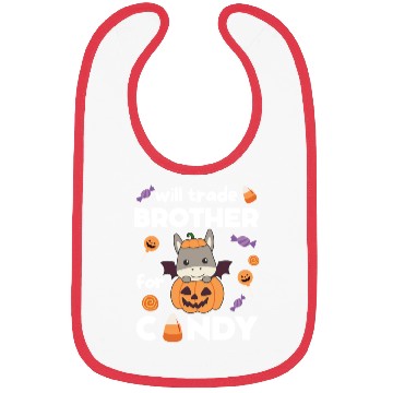 Discover Donkey Halloween Trade Brother For Candy Bibs