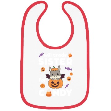 Discover Donkey Halloween Trade Sister For Candy Bibs