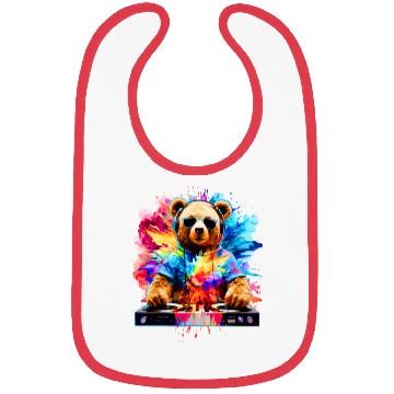 Discover Rave Techno House Party EDM Festival Goa Electro Bibs