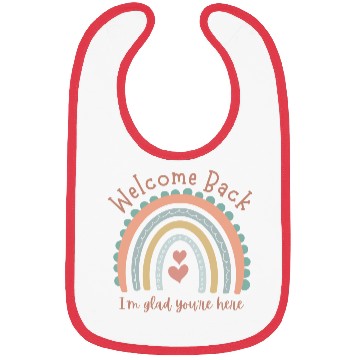 Discover Welcome Back I'm Glad You're Here, Teacher Bibs