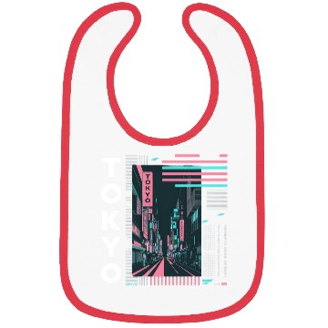 Discover Neon Streets of Tokyo Bibs