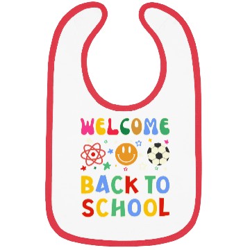 Discover Welcome Back to School Bibs