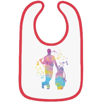 Discover Golfer Colorsplash Kids Miniature Golf Bibs