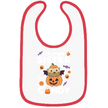 Discover Otter Halloween Trade Sister For Candy Bibs