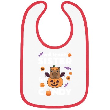 Discover Capybara Halloween Trade Sister For Candy Bibs