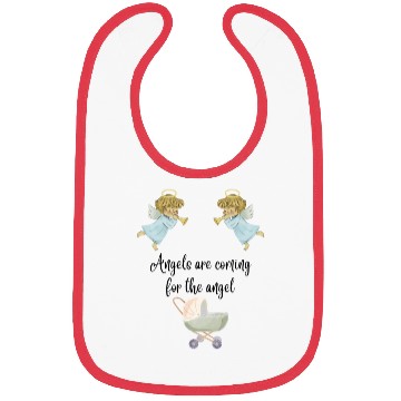 Discover Unisex Angel Baby Bibs