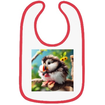 Discover The atlantic puffer-hamster Bibs