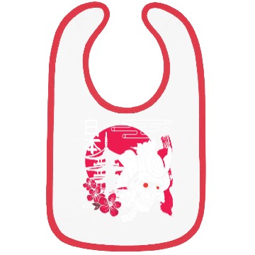 Discover Asia Samurai Time Travel Bibs