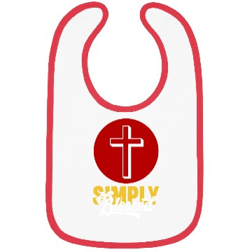 Discover Simply Blessed Love Jesus Christian Bibs