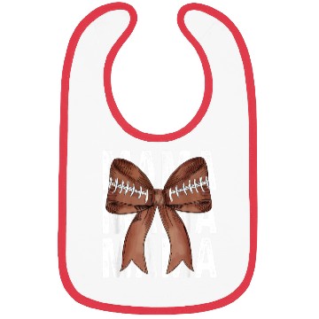 Discover Coquette Football Mama Game Day Football Season Mo Bibs