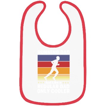 Discover Retro Half Marathon Running Dad Only Cooler Bibs