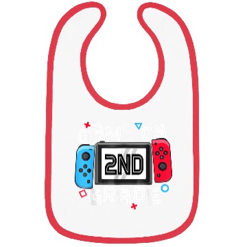 Discover Funny Gamer Kid Boys Bibs