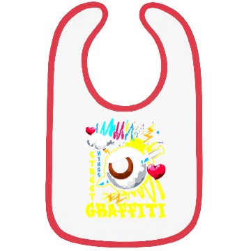Discover Graffiti Train Hip Hop Bibs
