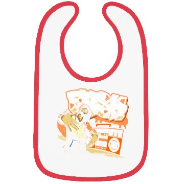 Discover Graffiti Train Streetwear Old School Bibs