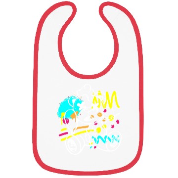 Discover Graffiti Colorful Rappers Cool Bibs