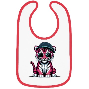Discover Baby Tiger Bibs