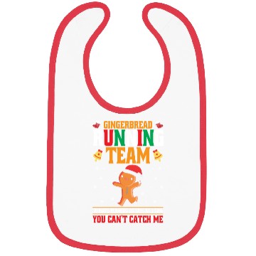 Discover Christmas Gingerbread Running Team Bibs