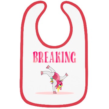 Discover BREAKING DANCE UNICORN Bibs