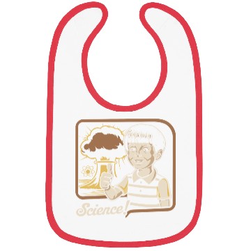 Discover Bold Science Typography for Active Minds Bibs